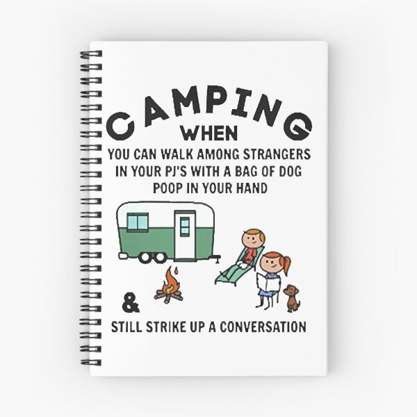 Item preview, Camping Conversation designed and sold by Maria Grubbs.