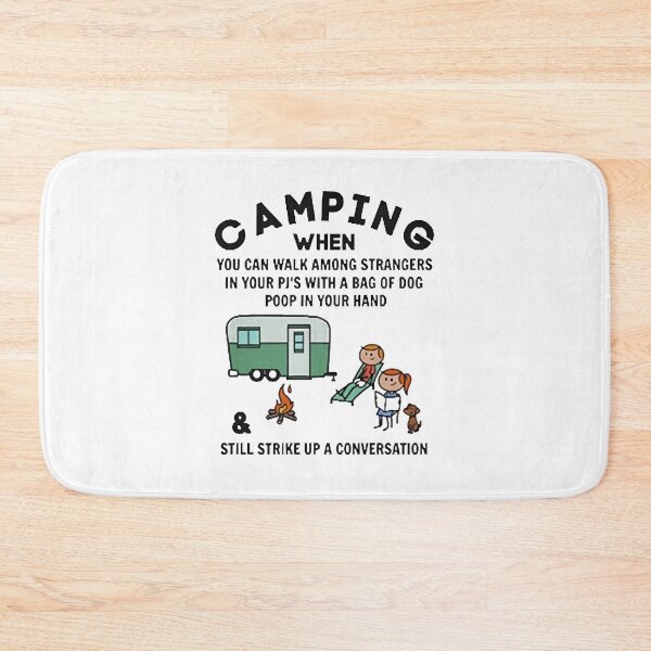 Item preview, Camping Conversation designed and sold by Maria Grubbs.