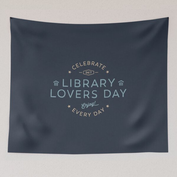 Item preview, Celebrate Library Lovers Day designed and sold by Geek Updated.
