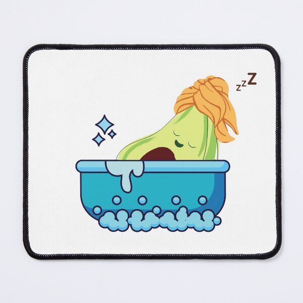 Item preview, Avocado in Bath Tub designed and sold by XyliaDesign.