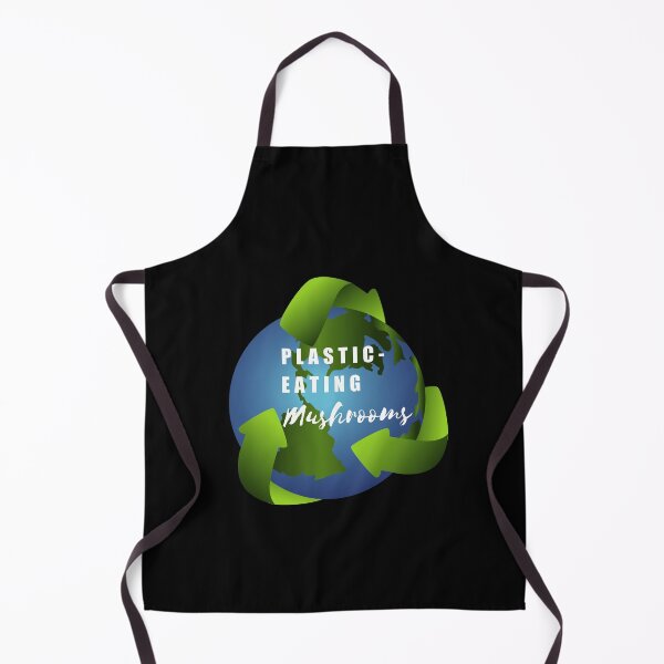 Item preview, Plastic eating mushrooms planet waste reduction designed and sold by Designforoz.