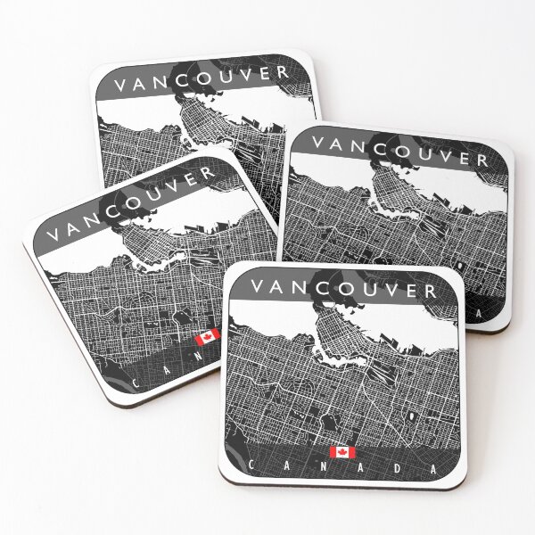 Item preview, VANCOUVER MAP CANADA designed and sold by hatimelhag.