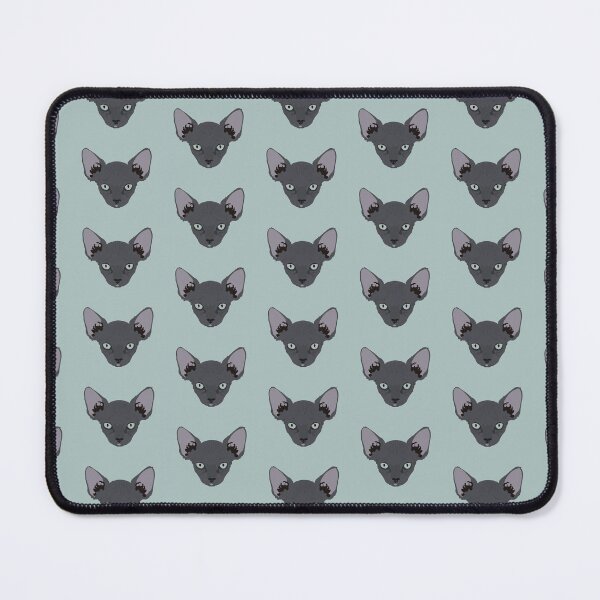 Item preview, Black Sphynx Cat designed and sold by KCPetPortraits.
