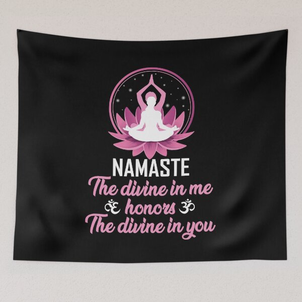 Item preview, Namaste The Divine In Me honors The Divine In You designed and sold by verdecuddly.