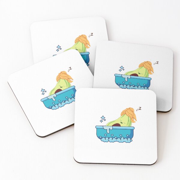 Item preview, Avocado in Bath Tub designed and sold by XyliaDesign.