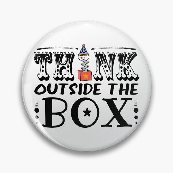 Item preview, Think Outside The Box (Light) designed and sold by the-krisney-way.