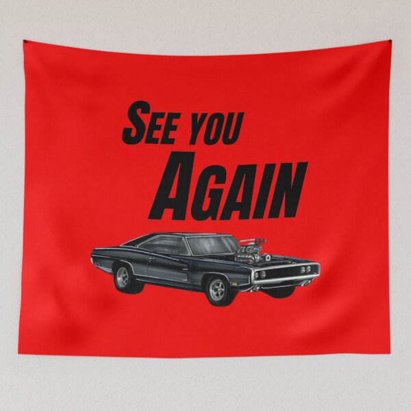 Item preview, See you Again { Dom's charger fast and furious } designed and sold by MOTOSHIFT.