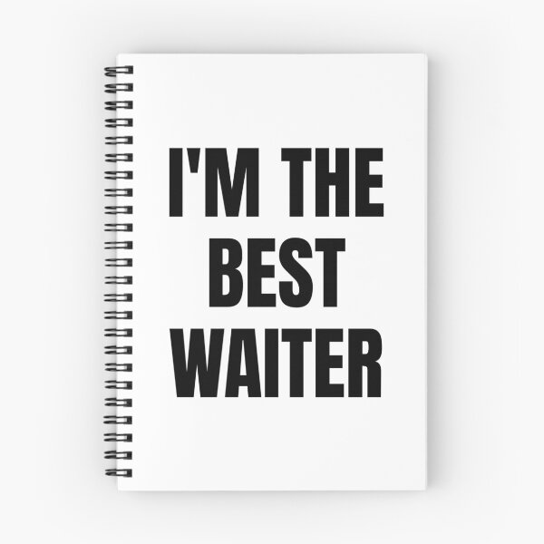 Item preview, I'M THE BEST WAITER designed and sold by iamxxx.