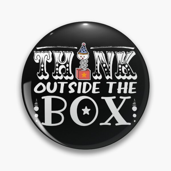 Item preview, Think Outside The Box (Dark) designed and sold by the-krisney-way.