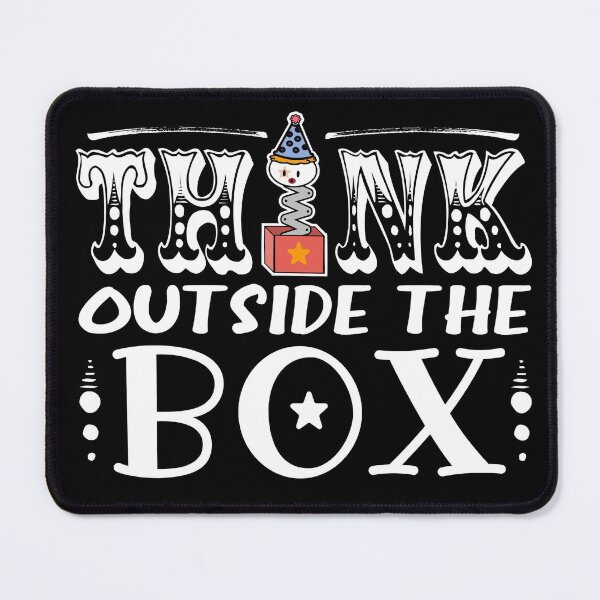 Item preview, Think Outside The Box (Dark) designed and sold by the-krisney-way.