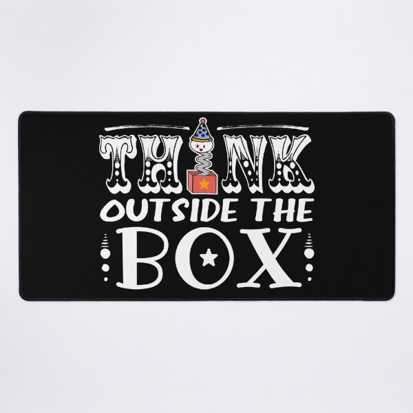 Item preview, Think Outside The Box (Dark) designed and sold by the-krisney-way.