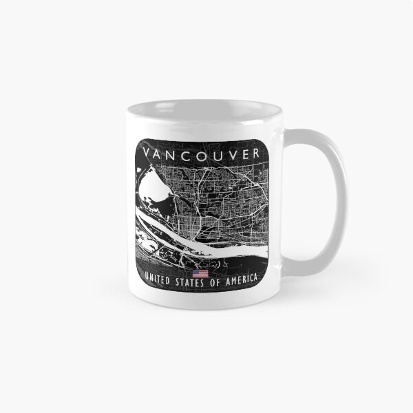 Artikelvorschau, KARTE VON VANCOUVER USA entworfen und verkauft von hatimelhag.