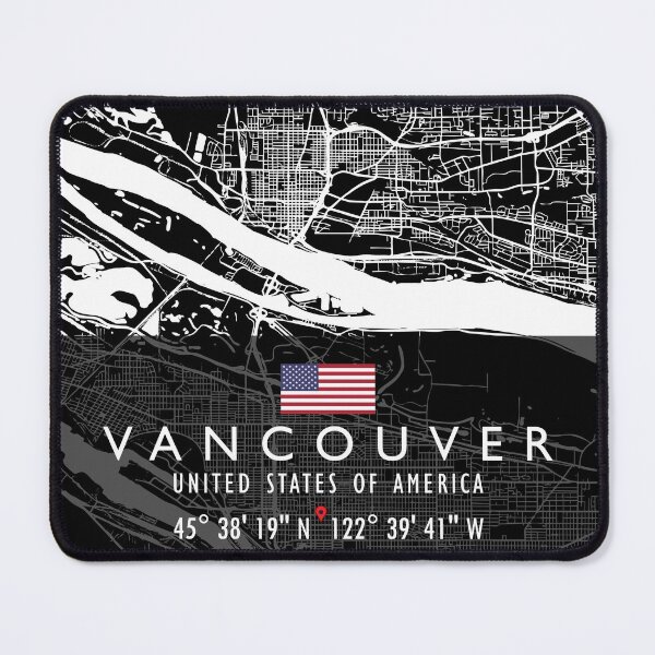 Item preview, VANCOUVER MAP USA designed and sold by hatimelhag.