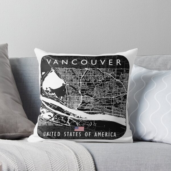Artikelvorschau, KARTE VON VANCOUVER USA entworfen und verkauft von hatimelhag.