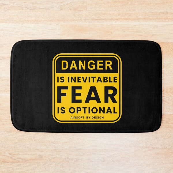 Item preview, Danger is Inevitable Fear is Optional designed and sold by AirsoftBD.