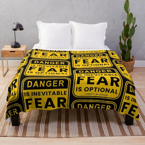 Item preview, Danger is Inevitable Fear is Optional designed and sold by AirsoftBD.