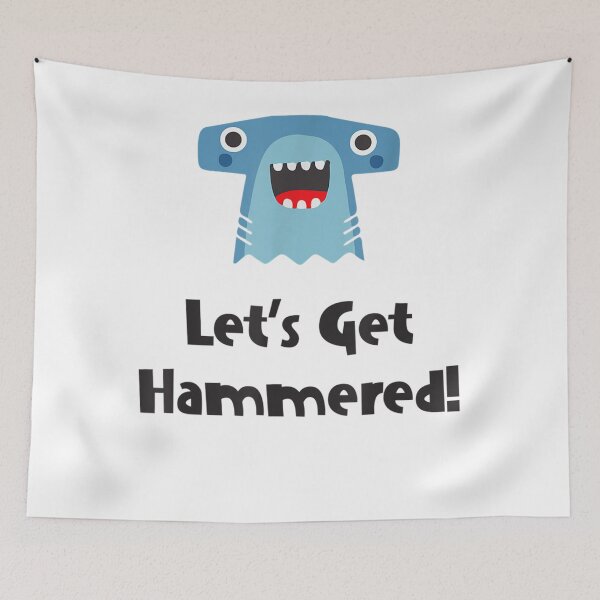 Item preview, Lets Get Hammered Funny Drinking Team For Parties designed and sold by CedricJohns.