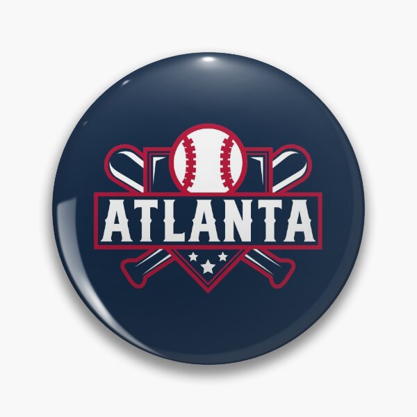 Item preview, Atlanta Baseball Home Plate Crossed Bats designed and sold by toutwearapparel.