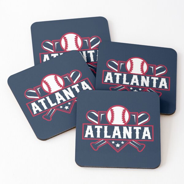 Item preview, Atlanta Baseball Home Plate Crossed Bats designed and sold by toutwearapparel.