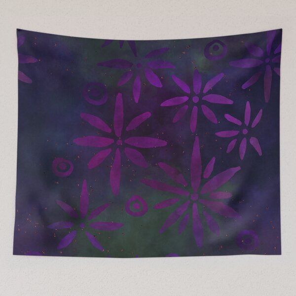Item preview, Awesome Purple Flowers - Jungle Pattern Design Gift designed and sold by danzoart.