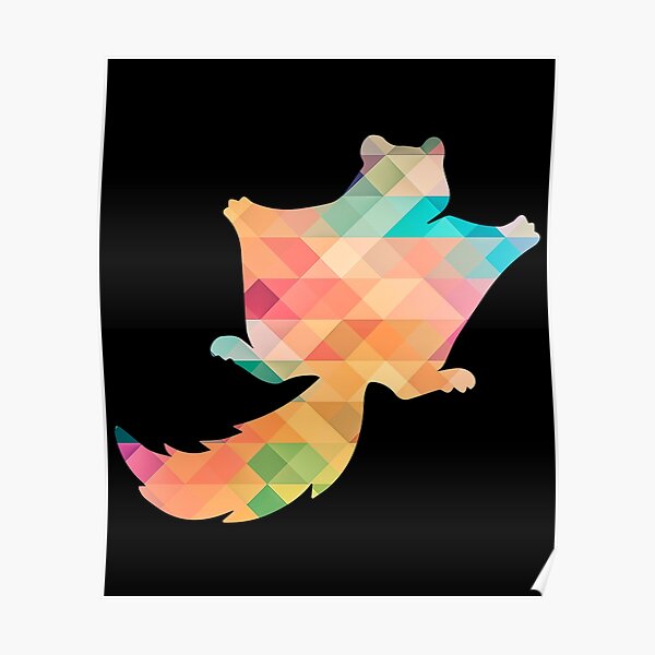 Flying Squirrel Poster