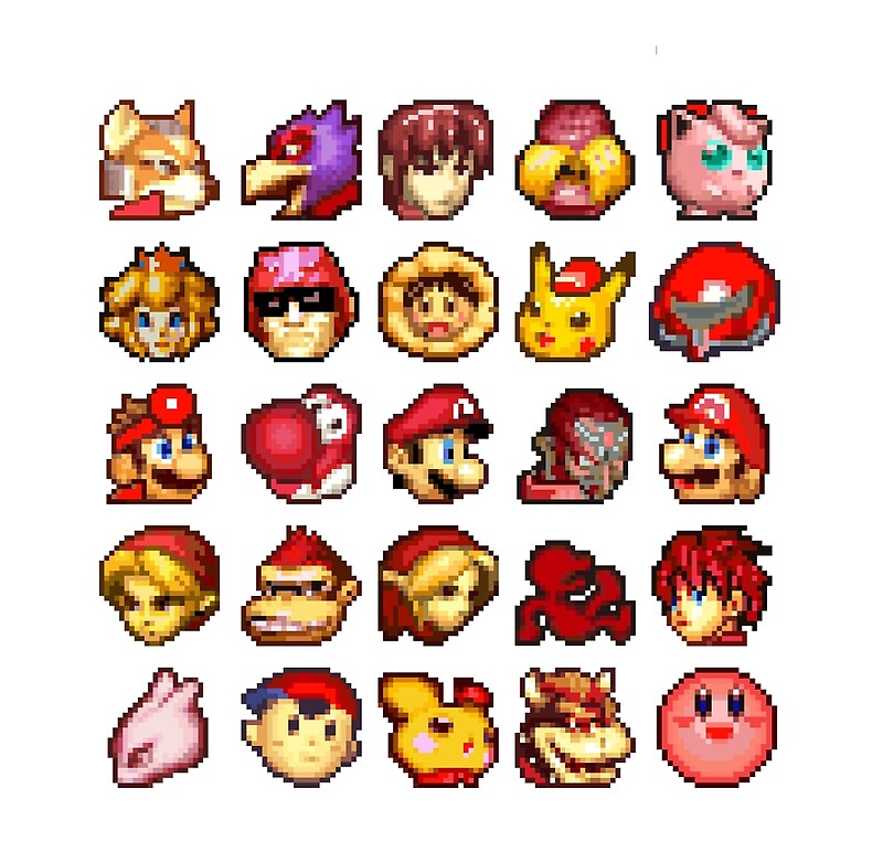 melee stock icons doctor mario