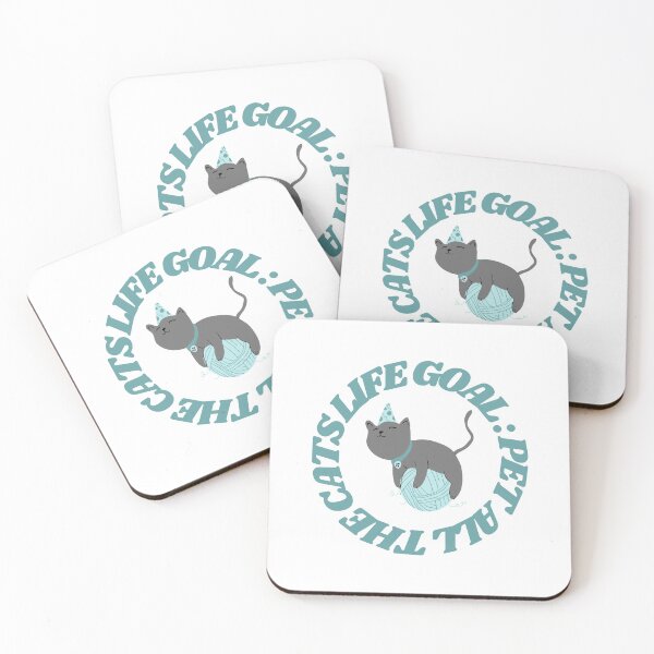 Item preview, Life goal pet all the cats  designed and sold by OrendaStore.