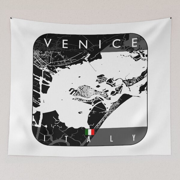 Item preview, VENICE MAP ITALY designed and sold by hatimelhag.