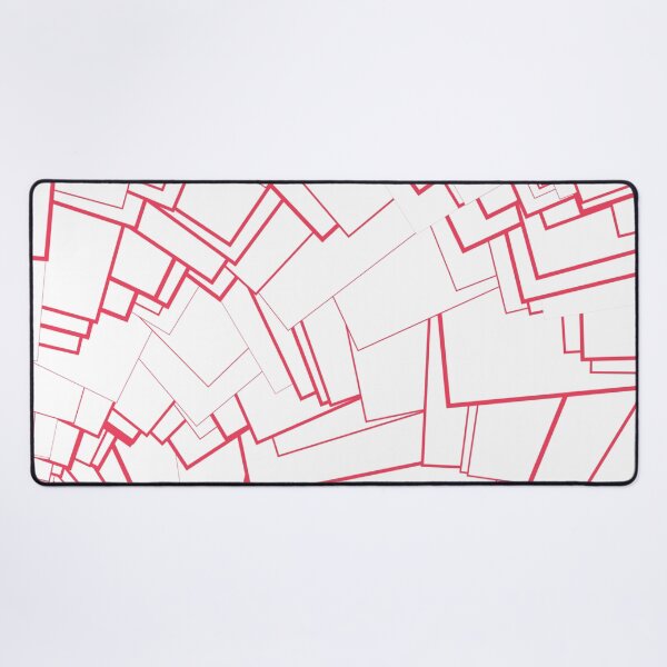 Item preview, Red rectangle random pattern designed and sold by kzsg.