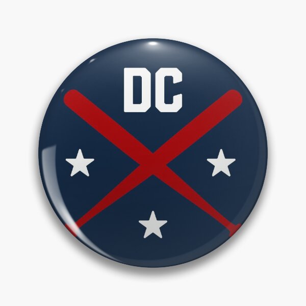 Artikelvorschau, Washington Baseball Stars DC Umriss entworfen und verkauft von toutwearapparel.