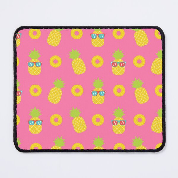 Item preview, Fun pineapple faces seamless designed and sold by Gurshnet68.