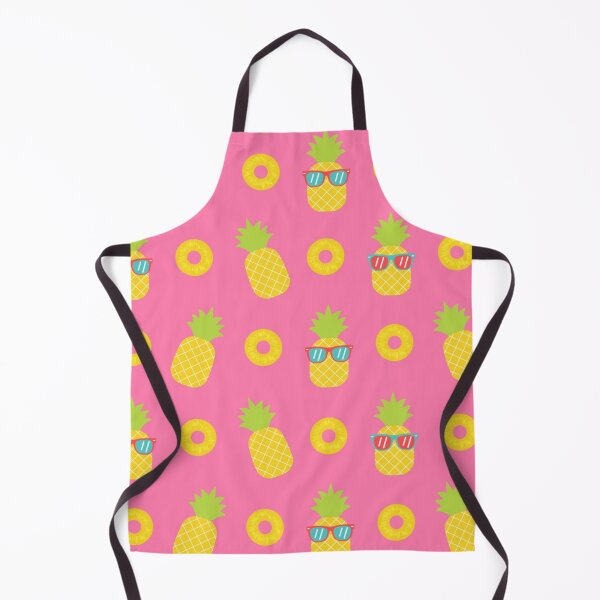 Item preview, Fun pineapple faces seamless designed and sold by Gurshnet68.
