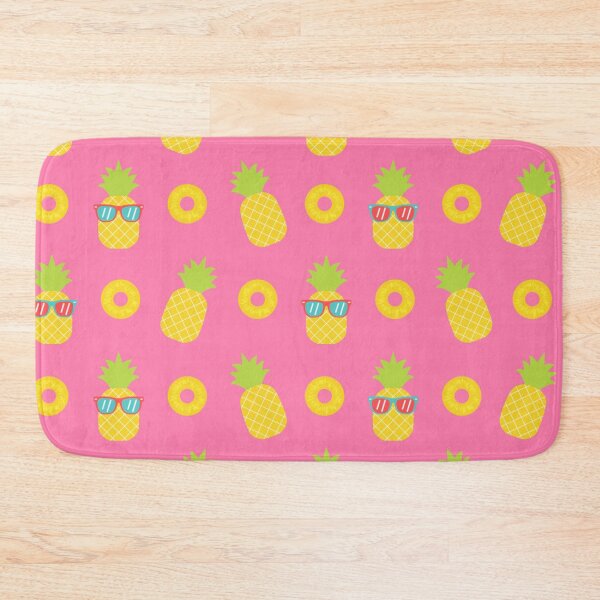 Item preview, Fun pineapple faces seamless designed and sold by Gurshnet68.