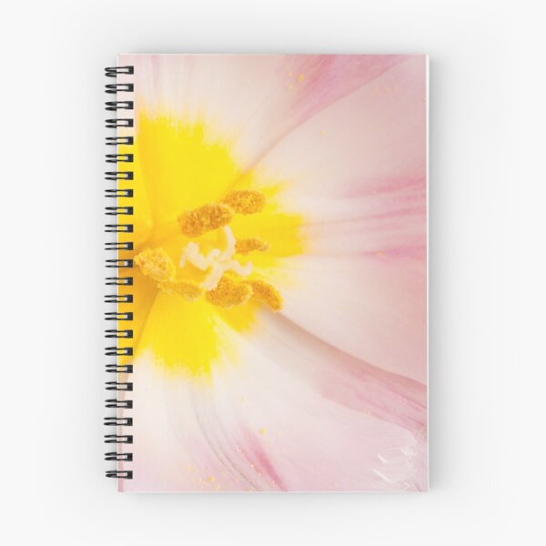 Item preview, Yellow stamen of pink tulip macro inside  designed and sold by Arletta Cwalina.