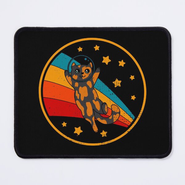 Item preview, Cute Vintage Tortoiseshell Cat Retro Space Cat designed and sold by JokeGysen.