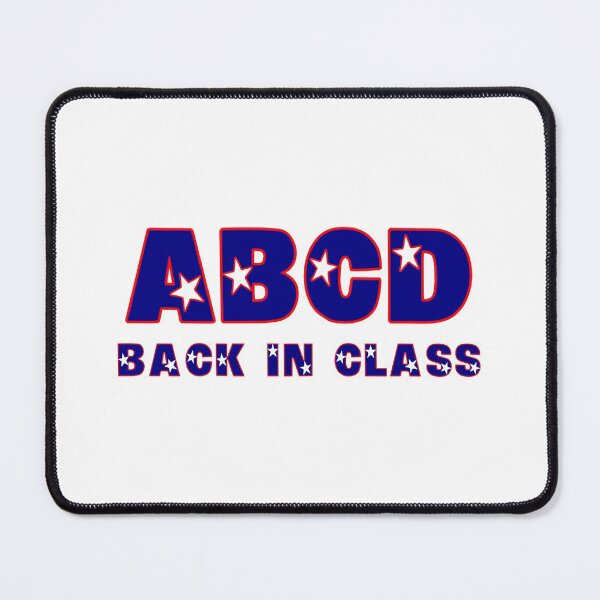 Item preview, ABCD Back in Class svg, School start tee, t-shirt for kid, svg for school starter t-shirt, Back To School svg, Teacher svg, 2021 School Year designed and sold by wshStudio.