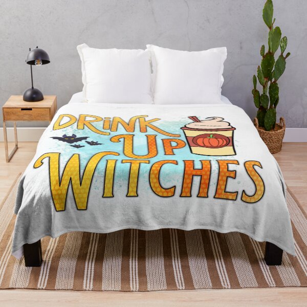 Item preview, Drink up witches pumpkin spice- Halloween witch designed and sold by Designs Of all kinds.