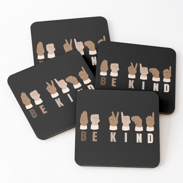 Item preview, Be Kind Sign Language designed and sold by Oceanarium.