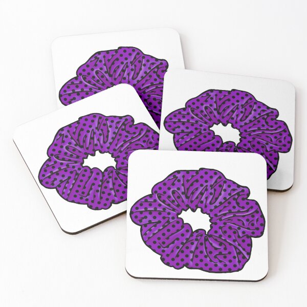 Item preview, Black and Purple Halloween Scrunchie  designed and sold by heatherbenner.