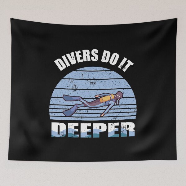 Item preview, Funny Scuba Diving Under Water Dive Diver Ocean designed and sold by melomedia.