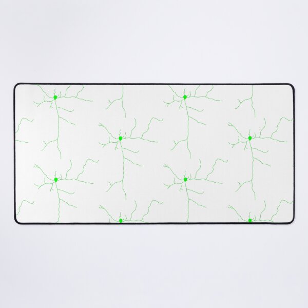 Item preview, Green fluorescent neuron drawing designed and sold by kzsg.