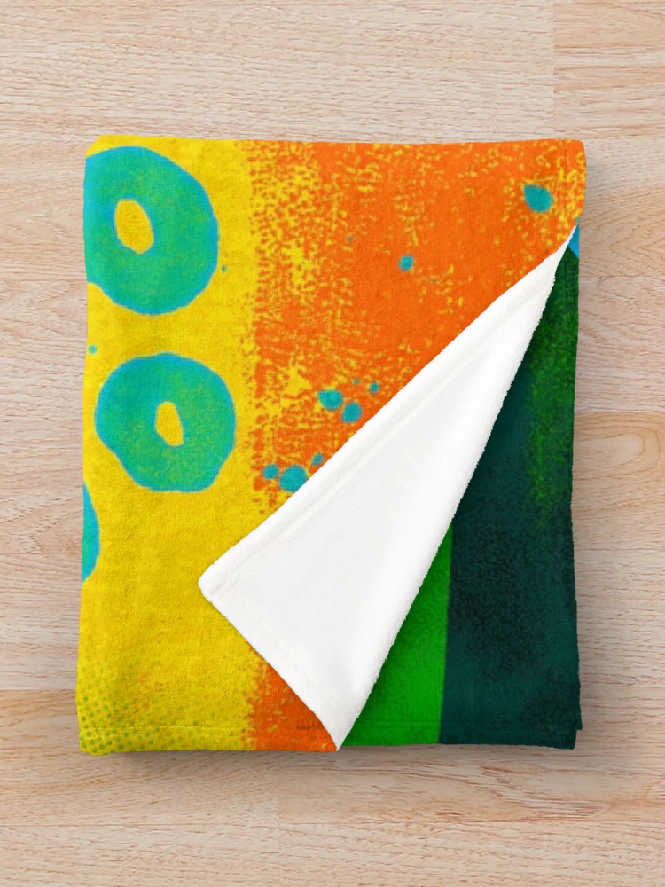 Thumbnail 3 of 6, Throw Blanket, Abstract Sharp Pattern designed and sold by PattenMonster.