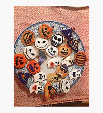 HAPPY HALLOWEEN COOKIES FOR YOU Photographic Print