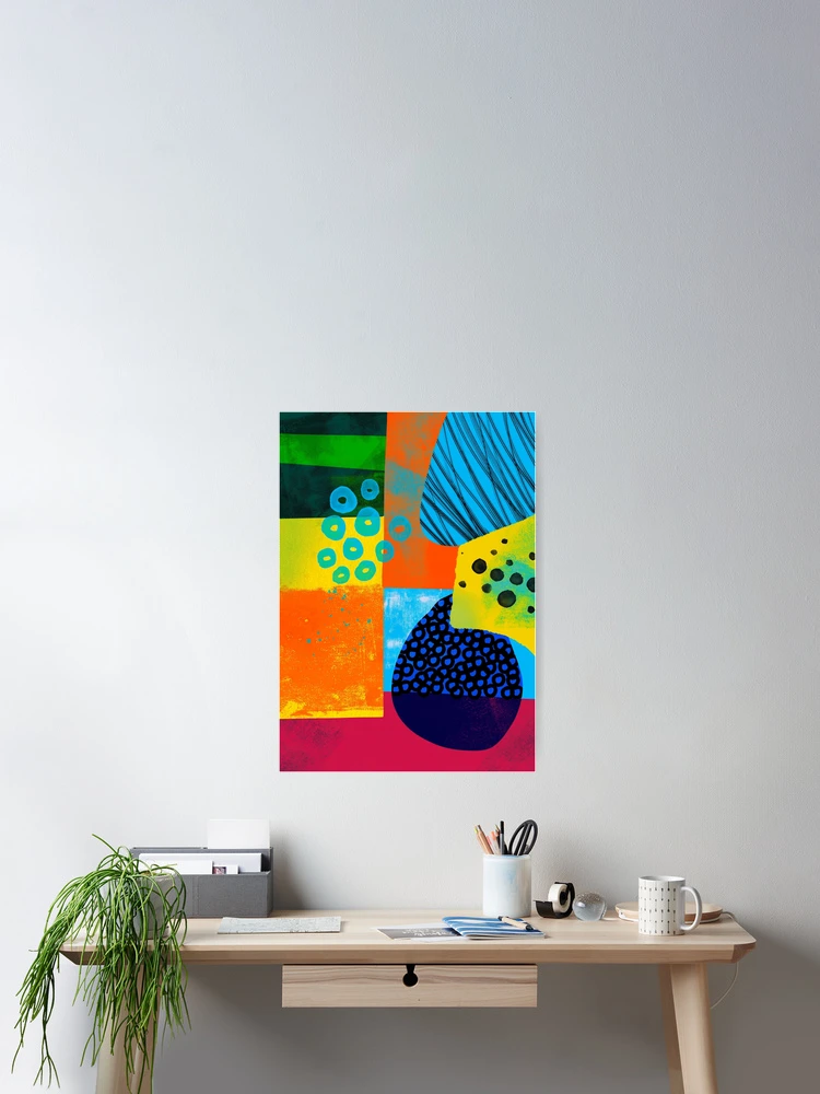Thumbnail 2 of 3, Poster, Abstract Sharp Pattern designed and sold by PattenMonster.
