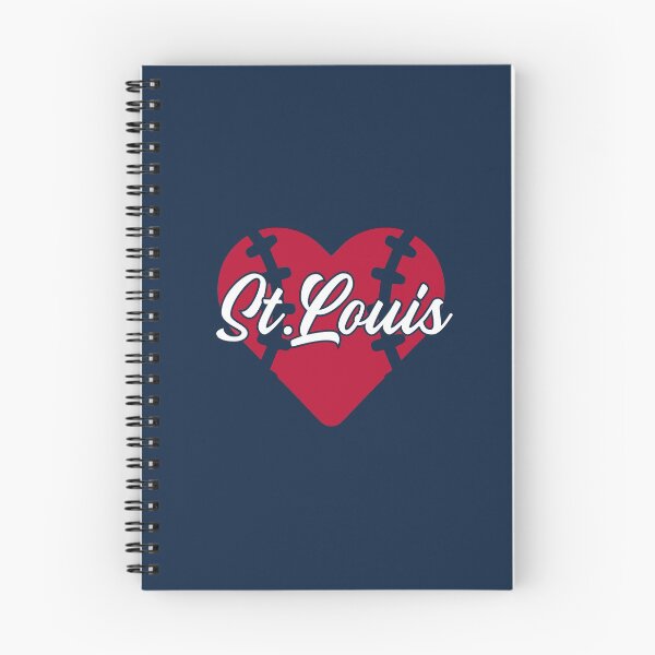Item preview, St. Louis I Love STL Baseball Heart Script designed and sold by toutwearapparel.