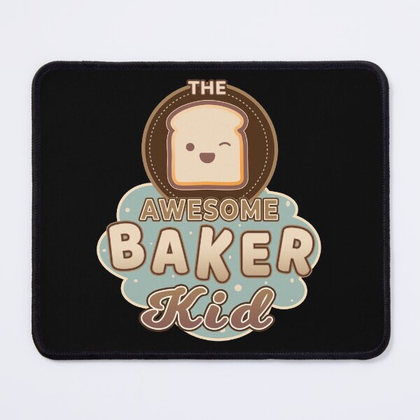 Item preview, The Awesome Baker KId: A Cute Kawaii Kid bread  designed and sold by AxelGreen72.