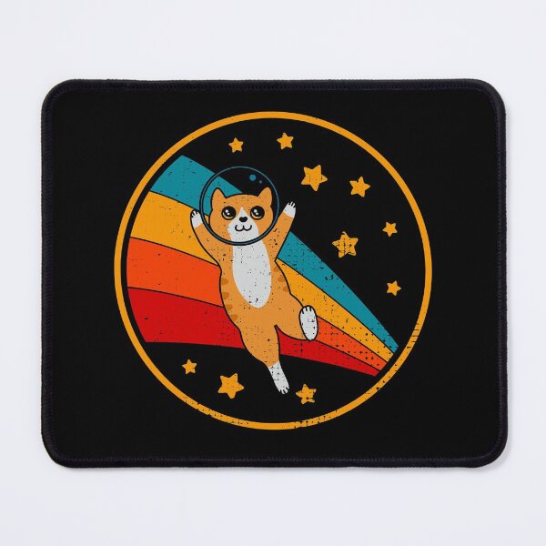 Item preview, Cute Vintage Manx Cat Retro Bobtail Space Cat designed and sold by JokeGysen.