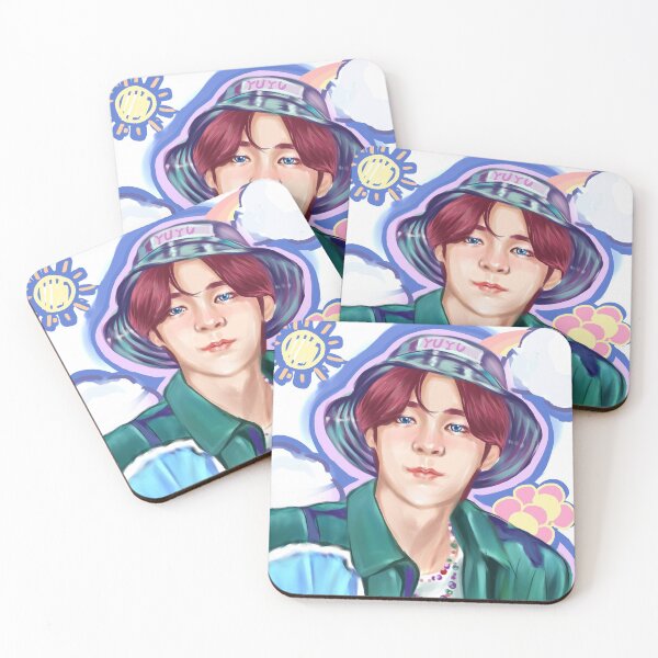 Item preview, Ateez Yunho Eternal Sunshine stickers posters designed and sold by Krystal Li.