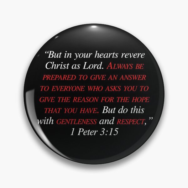 Item preview, 1 Peter 3:15 designed and sold by WBEM.