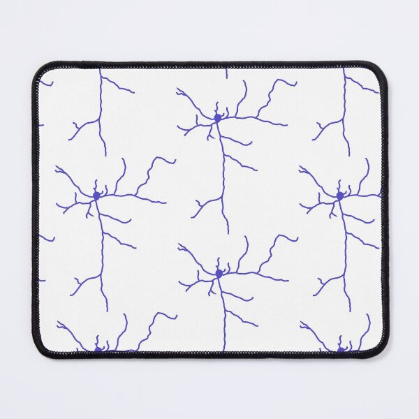 Item preview, Purple fluorescent neuron drawing designed and sold by kzsg.